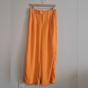 a new day Women's Orange Wide-Leg Pants